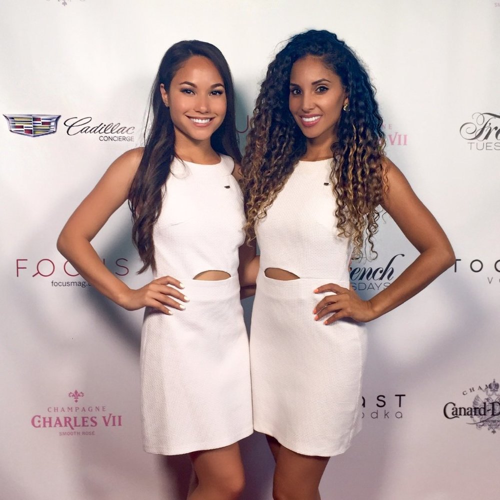 White dress with peekaboo hole